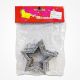 Small Star Hanging - Silver - Set of 3