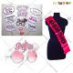 06X - Bride To Be Combo - Bachelorette Party Decorations  - Set of 12