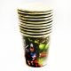 Avenger Theme Paper Cups - Set of 10