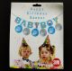 Baby Boy Banner with Balloons