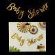 Baby Shower Banner - Gold