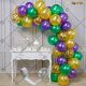 Balloon Arch Decoration Garland Kit - Green & Gold - Set Of 82