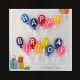 Birthday Cake - Multi Colour Balloon Candle