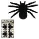 Black Spiders Big - Set of 4