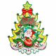 Christmas Big Paper Posture/Sticker - Xmas Decoration - Model 12XY
