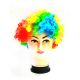 Curly Clown Afro Malinga Wig - Multi Colour