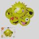 Emoji & Smiley Foil Balloons - Set Of 5