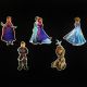 Frozen Theme Cutouts/Stickers Decoration - Set of 5 - 1FT Height