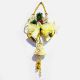 Golden Merry Christmas Hanging With Bells - Christmas Decoration - Model X1