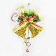 Golden Merry Christmas Hanging With Bells - Christmas Decoration - Model Y1
