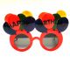 Happy Birthday Balloon Party Goggle - Red