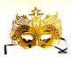 Masquerade Ajooba Eye Mask - Metallic Golden