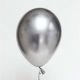 Balloons Metallic - Silver - Set of 25 