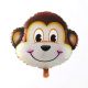 Monkey Animal - jungle Foil Balloon