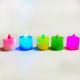 Multi Coloured Candle - Battery Operated