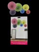 Paper Decoration Fans - Multi Colour - Set of 6 ( Model 200X)