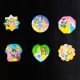 Princess Theme Hanging Decoration / Stickers - Set of 6