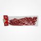 Red Bead Chain Garland Christmas Tree Decoration Ornaments