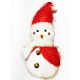 Red Christmas Snowman - Big