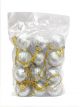 Silver Balls Christmas Tree Decoration Ornaments - Model 1001