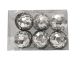 Silver Sequence Design Balls Christmas Tree Decoration Ornaments