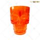 Skull Mug - Black/Orange