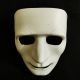 Stoneman Plastic Face Mask - White