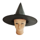 Witch Hat Black - Plain