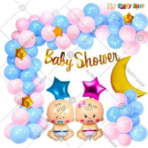 02X - Baby Shower Decoration Combo - Set of 59