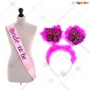 113A - Bride To Be Decoration Combo - Bachelorette Party Decorations