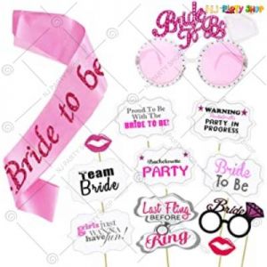 1A - Bride To Be Decoration Combo - Set Of 14