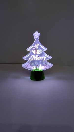 Christmas Decoration Showpiece With lights - Model 1001