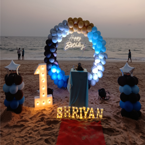 Birthday Decorations - Goa Beach - Model 1158