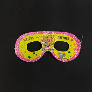 Barbie Theme Paper Eye Mask - Set of 10