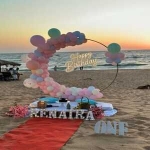 Birthday Decorations - Goa Beach - Model 1157