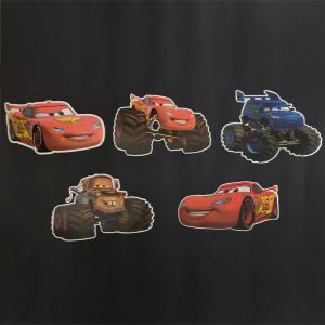 Car Theme Cutouts/Stickers Decoration - Set of 5 - 1FT Height