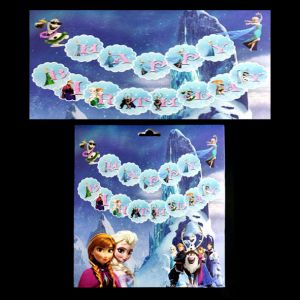 Frozen Happy Birthday Banner