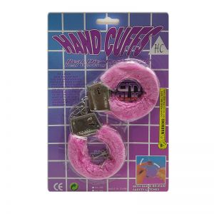 Fur Handcuffs - Pink