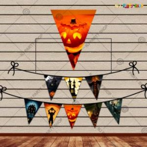 Halloween Flag Banner - Halloween Decoration - Model - 1004