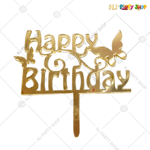 Happy Birthday Cake Topper – Model 200C