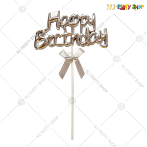 Happy Birthday Cake Topper – Model 200S