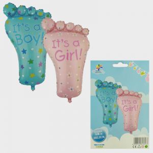 Its a Girl- Feet Foil Balloon