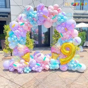 Kids Birthday Decorations - Ice-cream Theme - Model - 1073
