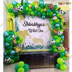 Kids Birthday Decorations - Jungle Theme - Model - 1066