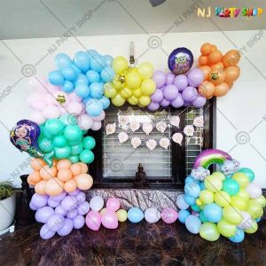 Kids Birthday Decorations - Mermaid Cartoon Theme - Model - 1075