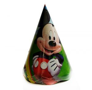 Mickey Theme Birthday Caps - Set of 10