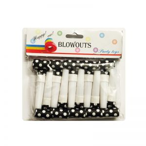 Polka Dot Whistle - Black