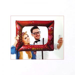 Selfie Frame Foil Balloon