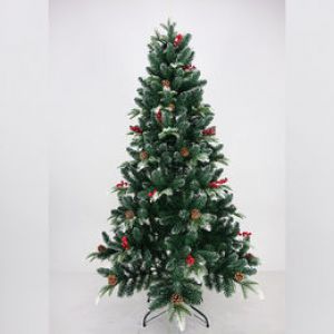 Artificial Christmas Snow Pine Dense Tree - 8 Feet