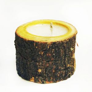 Wooden Candle